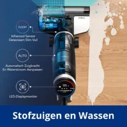 Tineco® - Draadloze Stofzuiger - Zonder Zak - Wassen En Stofzuigen - Floor One S3 Breeze - 220W Vermogen - Sterke Zuigkracht - 3-In-1 Apparaat - 4000mAh Batterij 16 Tineco® - Draadloze Stofzuiger - Zonder Zak - Wassen En Stofzuigen - Floor One S3 Breeze - 220W Vermogen - Sterke Zuigkracht - 3-In-1 Apparaat - 4000mAh Batterij -Leifheit Store 1200x1200 413