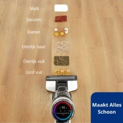 Tineco® - Draadloze Stofzuiger - Zonder Zak - Wassen En Stofzuigen - Floor One S3 Breeze - 220W Vermogen - Sterke Zuigkracht - 3-In-1 Apparaat - 4000mAh Batterij 19 Tineco® - Draadloze Stofzuiger - Zonder Zak - Wassen En Stofzuigen - Floor One S3 Breeze - 220W Vermogen - Sterke Zuigkracht - 3-In-1 Apparaat - 4000mAh Batterij -Leifheit Store 1200x1200 414