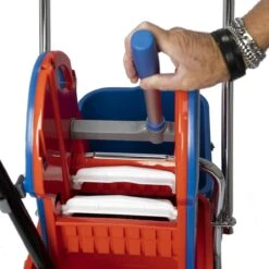 MAUS Dweil Set Professional 2x20liter - Compleet Dweilsysteem - Dubbele Mopwagen Set - Professioneel Dweilen -Leifheit Store 1200x1200 435