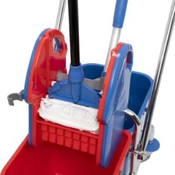 MAUS Dweil Set Professional 2x20liter - Compleet Dweilsysteem - Dubbele Mopwagen Set - Professioneel Dweilen -Leifheit Store 1200x1200 436