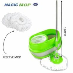BensonClean Spin Mop - Inclusief Emmer -Leifheit Store 1200x1200 477