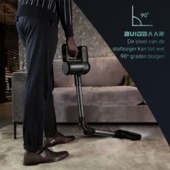 JAP Cyclone C3 - 4in1 Steelstofzuiger - Met Dweilfunctie - Anti-allergie - Snoerloos - Stofzuiger Zonder Zak - Verwisselbare Accu -Leifheit Store 1200x1200 493