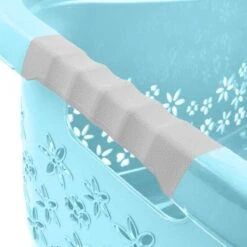 WASMAND ERGO OPEN 65X45X28 - 50 L LASSE AQUA BLUE KEEEPER 10782 -Leifheit Store 1200x1200 522