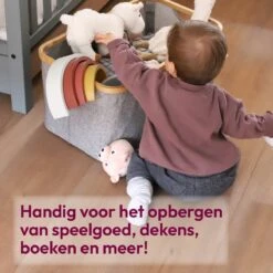 Gadgy Opvouwbare Wasmand - Heupwasmand 45 L - Opbergmand - Wasbox - Wasmanden - Grijs -Leifheit Store 1200x1200 526