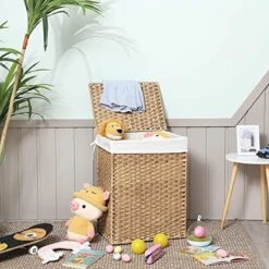 Wasmand - Wasmanden Met Deksel - Wasmand Met Deksel - Opbergbox - 68 X 52,6 X 7,2 Cm - Rieten - Bruin 13 Wasmand - Wasmanden Met Deksel - Wasmand Met Deksel - Opbergbox - 68 X 52,6 X 7,2 Cm - Rieten - Bruin -Leifheit Store 1200x1200 548