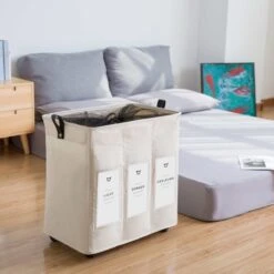 Wasmand 3 Vakken - Hotel Wassorteerder - NL Opdruk & Wielen - Opvouwbaar - Hotel - 100 Liter 15 Wasmand 3 Vakken - Hotel Wassorteerder - NL Opdruk & Wielen - Opvouwbaar - Hotel - 100 Liter -Leifheit Store 1200x1200 657