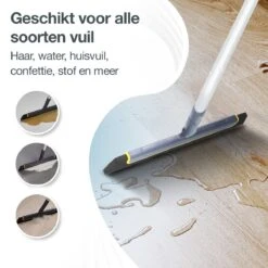 ACE Goods Vloertrekker Met Steel – Vloerwisser Badkamer - Trekker Douche – Raamwisser Verstelbaar – Watertrekker - Incl Ophanghaak -Leifheit Store 1200x1200 7