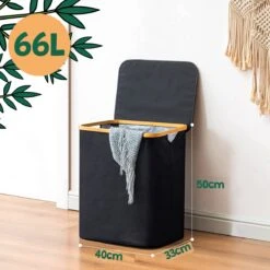 BrandtBergkamp Wasmand Zwart - 2 Stuks - Opvouwbare Wasmand - Wassorteerder - 150L 18 BrandtBergkamp Wasmand Zwart - 2 Stuks - Opvouwbare Wasmand - Wassorteerder - 150L -Leifheit Store 1200x1200 717