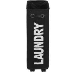 Tectake -- Wasmand Smal - Zwart -Leifheit Store 1200x1200 738