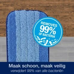 Bona Microfiber Cleaning Pad - Microvezel Reinigingspad - Vervangingsdoek - 42 CM - 500 X Wasbaar - 1 Stuk -Leifheit Store 1200x1200 79