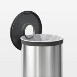 Brabantia Wasmand - 60 L - Matt Steel Met Kunststof Deksel -Leifheit Store 1200x1200 803