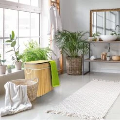 Casa Pura Bamboe Wasmand - Wassorteerder - Wasbox - Met Handvatten - 40 X 30 X 45 Cm -Leifheit Store 1200x1200 868