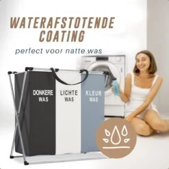 Landys Wasmand 3 Vakken - Opvouwbare Wassorteerder Met NL Opdruk - Aluminium Frame - 90L 17 Landys Wasmand 3 Vakken - Opvouwbare Wassorteerder Met NL Opdruk - Aluminium Frame - 90L -Leifheit Store 1200x1200 951