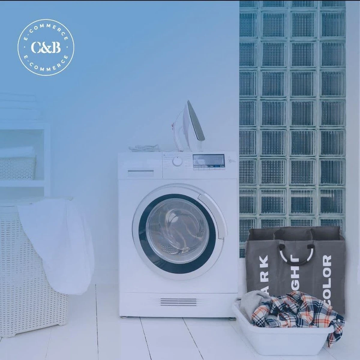 Divineness - Wasmand 3 Vakken - 140 Liter - Wassorteerder - Waszak - Opvouwbaar En Waterdicht - Grijs 4 Divineness - Wasmand 3 Vakken - 140 Liter - Wassorteerder - Waszak - Opvouwbaar En Waterdicht - Grijs - Afbeelding 4