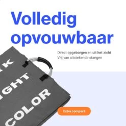 Divineness - Wasmand 3 Vakken - 140 Liter - Wassorteerder - Waszak - Opvouwbaar En Waterdicht - Grijs 18 Divineness - Wasmand 3 Vakken - 140 Liter - Wassorteerder - Waszak - Opvouwbaar En Waterdicht - Grijs -Leifheit Store 1200x1200 957