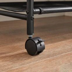 Acaza Stevige Wassorteerder - Wasmand Op Wieltjes Met 4 Uitneembare Vakken - 140L - Zwart -Leifheit Store 1200x1200 987