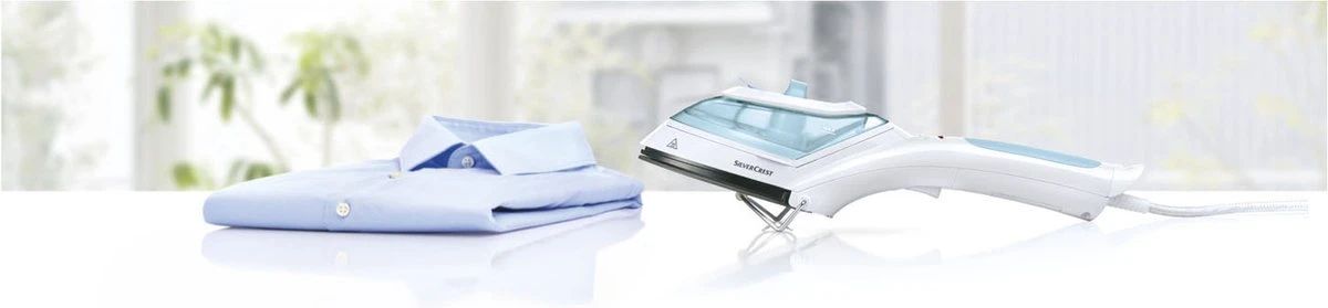 SilverCrest- Stoomborstel- 4 In 1 Strijken, Stomen, Stofborstelen, Pluis Verwijderen- Handstomer Kleding - Stoomreiniger Stoomapparaat Kleding - Garment Steamer- Kleding Stomer- 1000watt- Lichtblauw 4 SilverCrest- Stoomborstel- 4 In 1 Strijken, Stomen, Stofborstelen, Pluis Verwijderen- Handstomer Kleding - Stoomreiniger Stoomapparaat Kleding - Garment Steamer- Kleding Stomer- 1000watt- Lichtblauw - Afbeelding 4