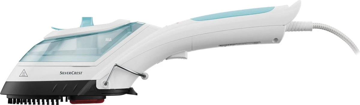 SilverCrest- Stoomborstel- 4 In 1 Strijken, Stomen, Stofborstelen, Pluis Verwijderen- Handstomer Kleding - Stoomreiniger Stoomapparaat Kleding - Garment Steamer- Kleding Stomer- 1000watt- Lichtblauw 5 SilverCrest- Stoomborstel- 4 In 1 Strijken, Stomen, Stofborstelen, Pluis Verwijderen- Handstomer Kleding - Stoomreiniger Stoomapparaat Kleding - Garment Steamer- Kleding Stomer- 1000watt- Lichtblauw - Afbeelding 5