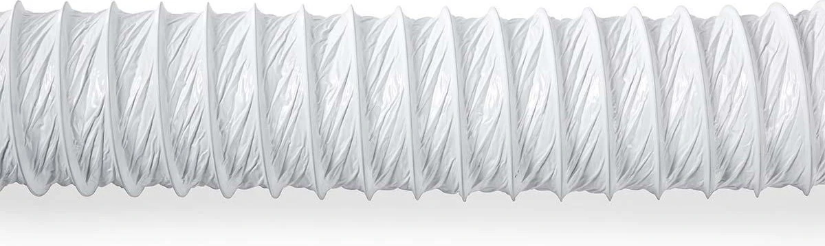 Nedis PVC Luchtafvoerslang - 100 Mm - 6.00 M - Geschikt Voor: Air Ventilation / Tumble Dryers - Wit 2 Nedis PVC Luchtafvoerslang - 100 Mm - 6.00 M - Geschikt Voor: Air Ventilation / Tumble Dryers - Wit - Afbeelding 2