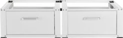 Wasmachine Sokkel Dubbel Heyen Verhoger Met Lades -Leifheit Store 1200x377
