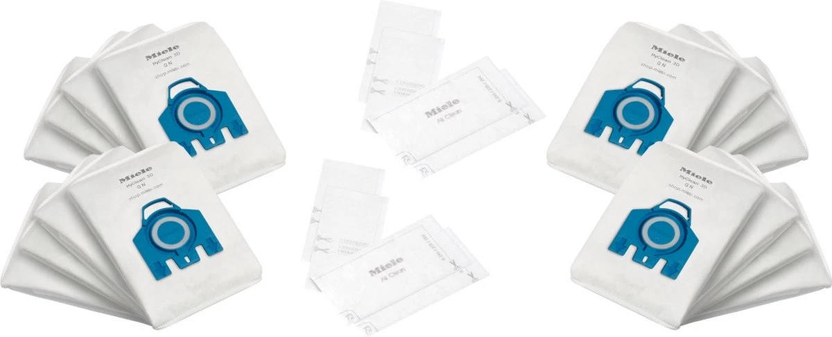 Miele HyClean 3D Efficiency GN XXL-pack - Stofzuigerzakken - 16 Stuks 5 Miele HyClean 3D Efficiency GN XXL-pack - Stofzuigerzakken - 16 Stuks - Afbeelding 5