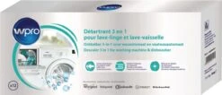 Wpro Anti-kalk En Ontvetter In Een 12 Stuks Wasmachine & Vaatwasmachine -Leifheit Store 1200x514 1