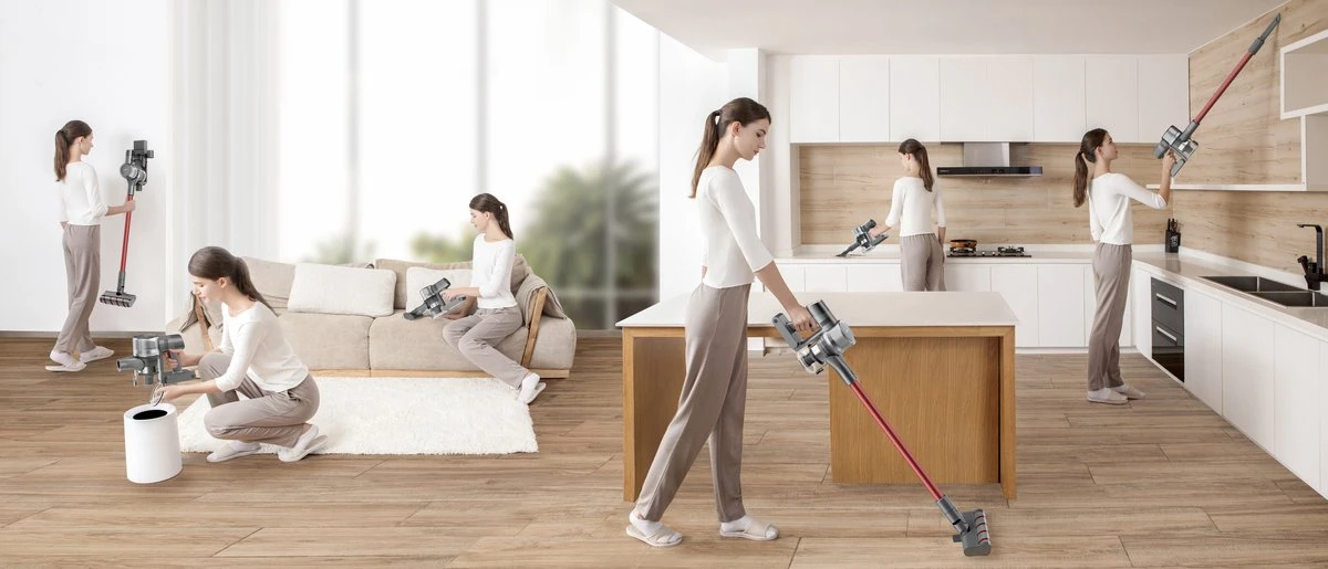 Dreame T20 - Steelstofzuiger - Draadloze Stofzuiger 7 Dreame T20 - Steelstofzuiger - Draadloze Stofzuiger - Afbeelding 7