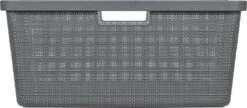 Curver Jute Wasmand 46L - 2 Stuks - Donkergrijs -Leifheit Store 1200x526 1