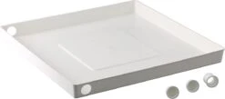 Scanpart Lekbak Voor Wasmachine - 65 X 65 X 6 Cm - Met Afvoer Mogelijkheid - Universeel
