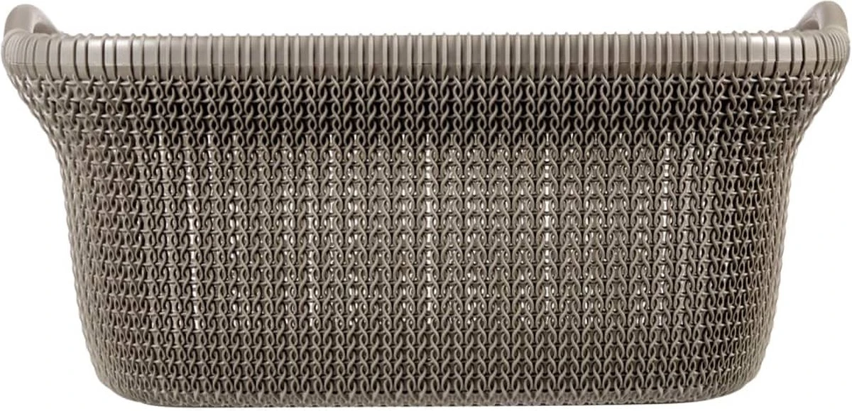Curver Knit Wasmand - 40L - Harvest Brown 6 Curver Knit Wasmand - 40L - Harvest Brown - Afbeelding 6