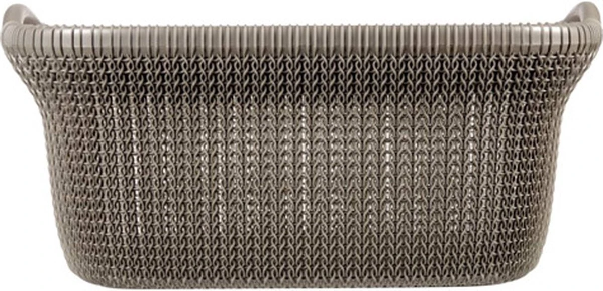 Curver Knit Wasmand - 40L - Harvest Brown 7 Curver Knit Wasmand - 40L - Harvest Brown - Afbeelding 7