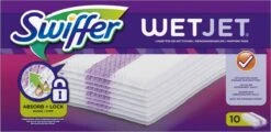 Swiffer WetJet Dweilsysteem Reinigingsdoekjes - Voordeelverpakking 2 X 10 Navullingen -Leifheit Store 1200x585