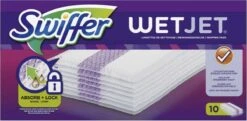 Swiffer WetJet Reinigingsdoekjes - Voordeelverpakking 8 X 10 Navullingen -Leifheit Store 1200x586 1