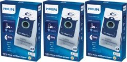 Philips S-Bag FC8021/03 - Stofzuigerzak Classic Long Performance - 12 Stuks -Leifheit Store 1200x590 1