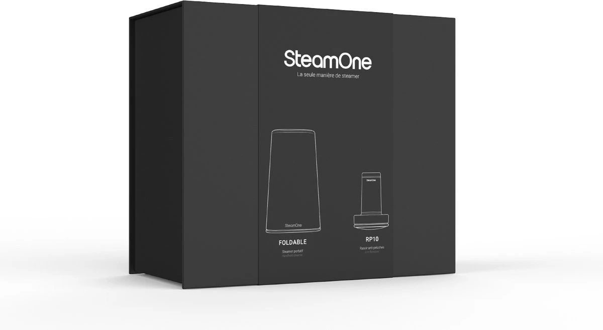 SteamOne Foldable Handstomer Met RP10B Pluizenverwijderaar In Giftbox 4 SteamOne Foldable Handstomer Met RP10B Pluizenverwijderaar In Giftbox - Afbeelding 4