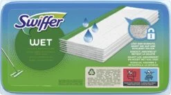 Swiffer Wet Doekjes – Vochtige Vloerdoekjes Met Frisse Citroen – 2x24 Natte Vloerdoekjes Duopack -Leifheit Store 1200x665 4