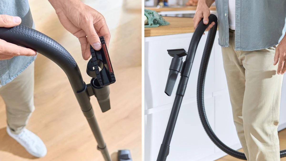 Bosch BGB38RD2 Serie 4 - Stofzuiger Met Zak - Rood 4 Bosch BGB38RD2 Serie 4 - Stofzuiger Met Zak - Rood - Afbeelding 4