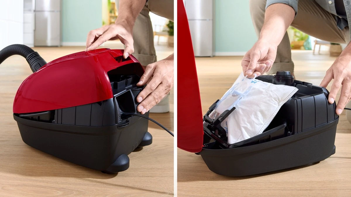 Bosch BGB38RD2 Serie 4 - Stofzuiger Met Zak - Rood 6 Bosch BGB38RD2 Serie 4 - Stofzuiger Met Zak - Rood - Afbeelding 6