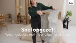 Gadgy Wasmand Met Deksel - Opvouwbaar - 103 Liter - Wasbox Met Uitneembare Waszak - Wasmanden -Leifheit Store 1200x675 13