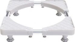 Noswo Wasmachine Verhoger - Tot 300 KG - Verstelbare Multitool - Anti Vibratie Dempers - Ook Geschikt Voor Vaatwasser, Koelkast, Vriezer En Droger - 45/63 X 11/13 Cm