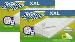 Swiffer Vloerdoekjes Droog XXL 32 Doekjes (2x16)