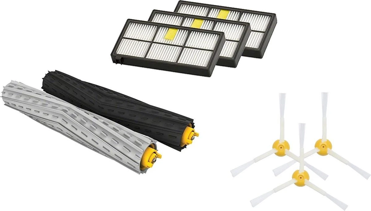 Merkloos Complete Onderhoudsset Geschikt Voor De IRobot Roomba 800 En 900 Serie 1 Merkloos Complete Onderhoudsset Geschikt Voor De IRobot Roomba 800 En 900 Serie
