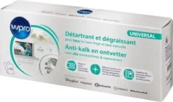 Wpro Anti-kalk En Ontvetter In Een 12 Stuks Wasmachine & Vaatwasmachine