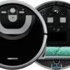Medion P10 W - Dweilrobot - Intelligente Navigatie - 0,8L Watertank - Looptijd 80 Min - Zwart