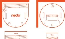 Neato® D9 Intelligente Robotstofzuiger - D-vormig Design, HEPA-filter, Lasermapping-navigatie - Bediening Via App - 200 Minuten Looptijd Met Automatisch Opladen/Hervatten - Zwart -Leifheit Store 1200x732 4