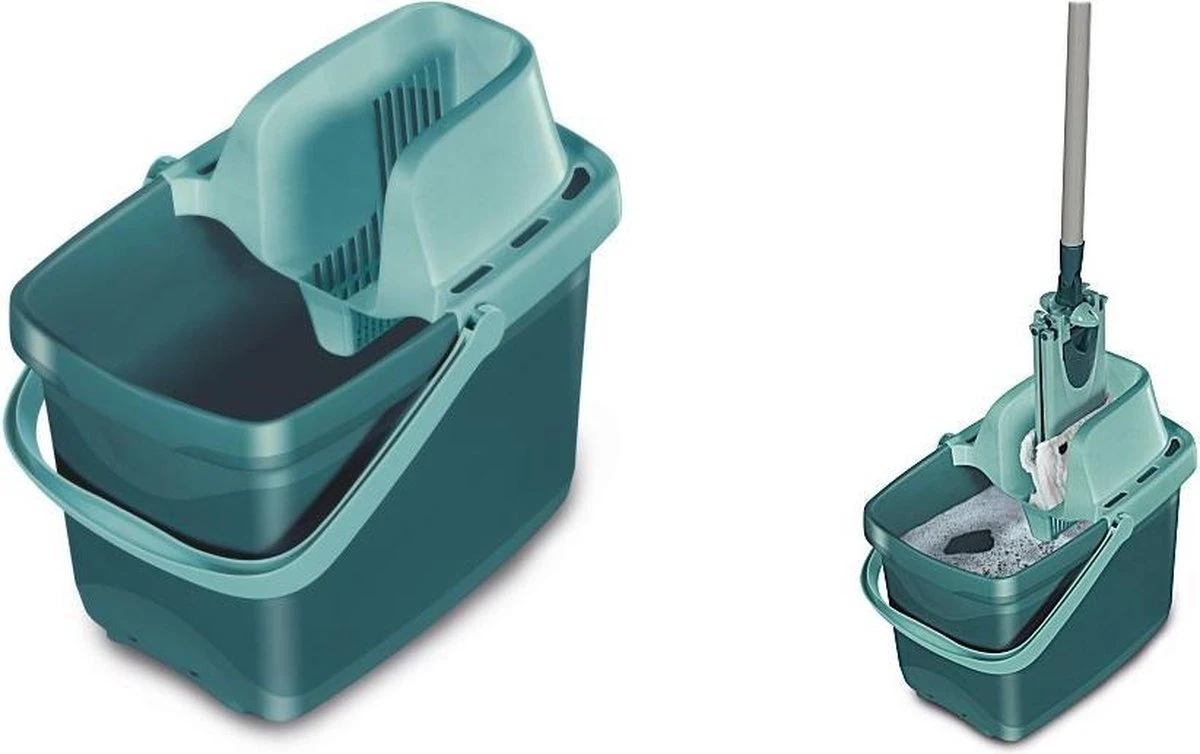 Leifheit Combi Clean Vloerwisser M - Compleet Systeem - Micro Duo - 33 Cm Wisbreedte 11 Leifheit Combi Clean Vloerwisser M - Compleet Systeem - Micro Duo - 33 Cm Wisbreedte - Afbeelding 11