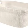 Curver Knit Wasmand - 40L - Oasis White