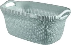 Curver Knit Wasmand Met Deksel 57L + Wasmand 40L - Blauw/Grijs 11 Curver Knit Wasmand Met Deksel 57L + Wasmand 40L - Blauw/Grijs -Leifheit Store 1200x757 1