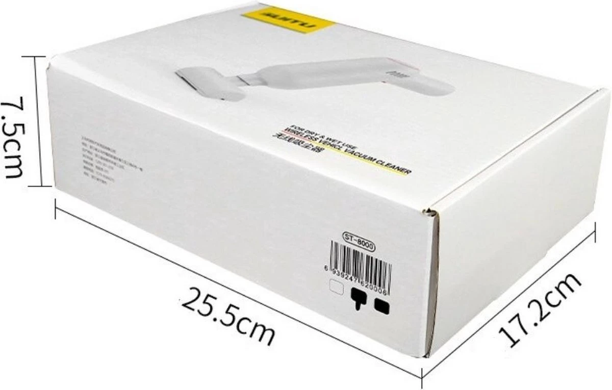 Merkloos Bureau Stofzuiger - Auto Stofzuiger Draadloos - Stofzuiger Thuis En Auto - Zwart Complete Set 4 Merkloos Bureau Stofzuiger - Auto Stofzuiger Draadloos - Stofzuiger Thuis En Auto - Zwart Complete Set - Afbeelding 4