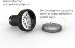 SteamOne RP10B Pluizenverwijderaar - Zwart - Oplaadbaar -Leifheit Store 1200x765 8